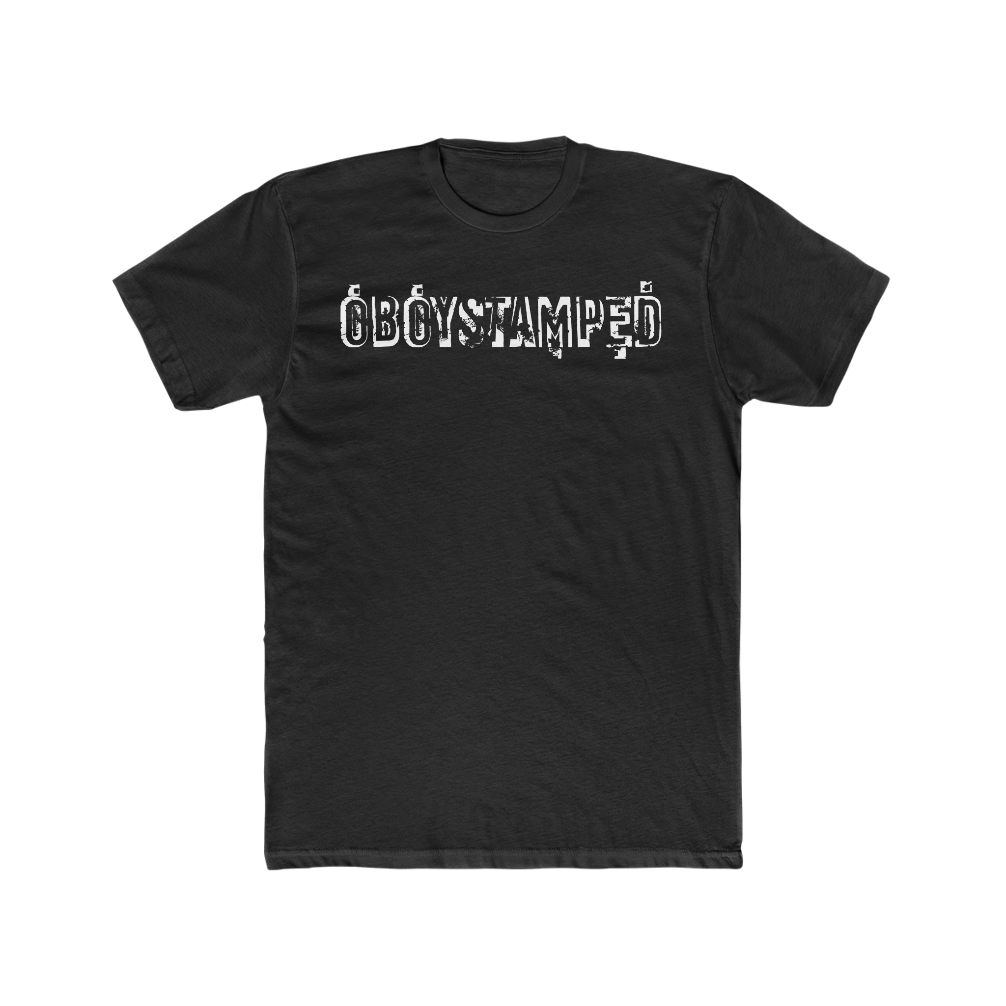 Oboystamped  Cotton Crew Tee